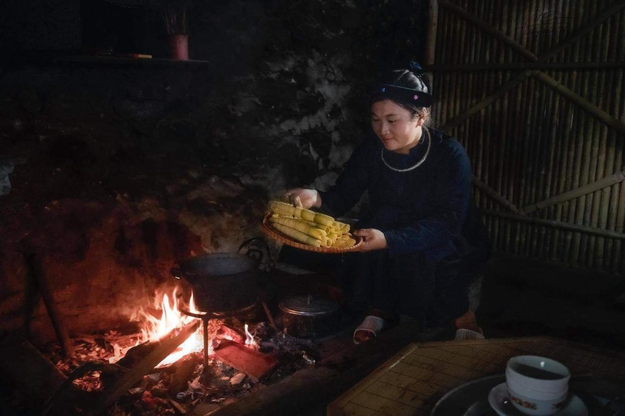 Quang Thuan Ban Gioc Homestay カオバン エクステリア 写真