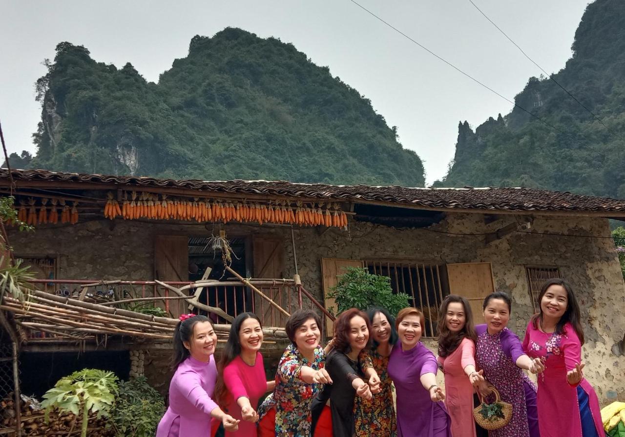 Quang Thuan Ban Gioc Homestay カオバン エクステリア 写真