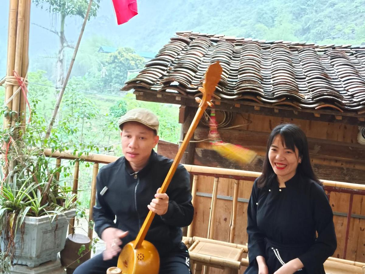 Quang Thuan Ban Gioc Homestay カオバン エクステリア 写真