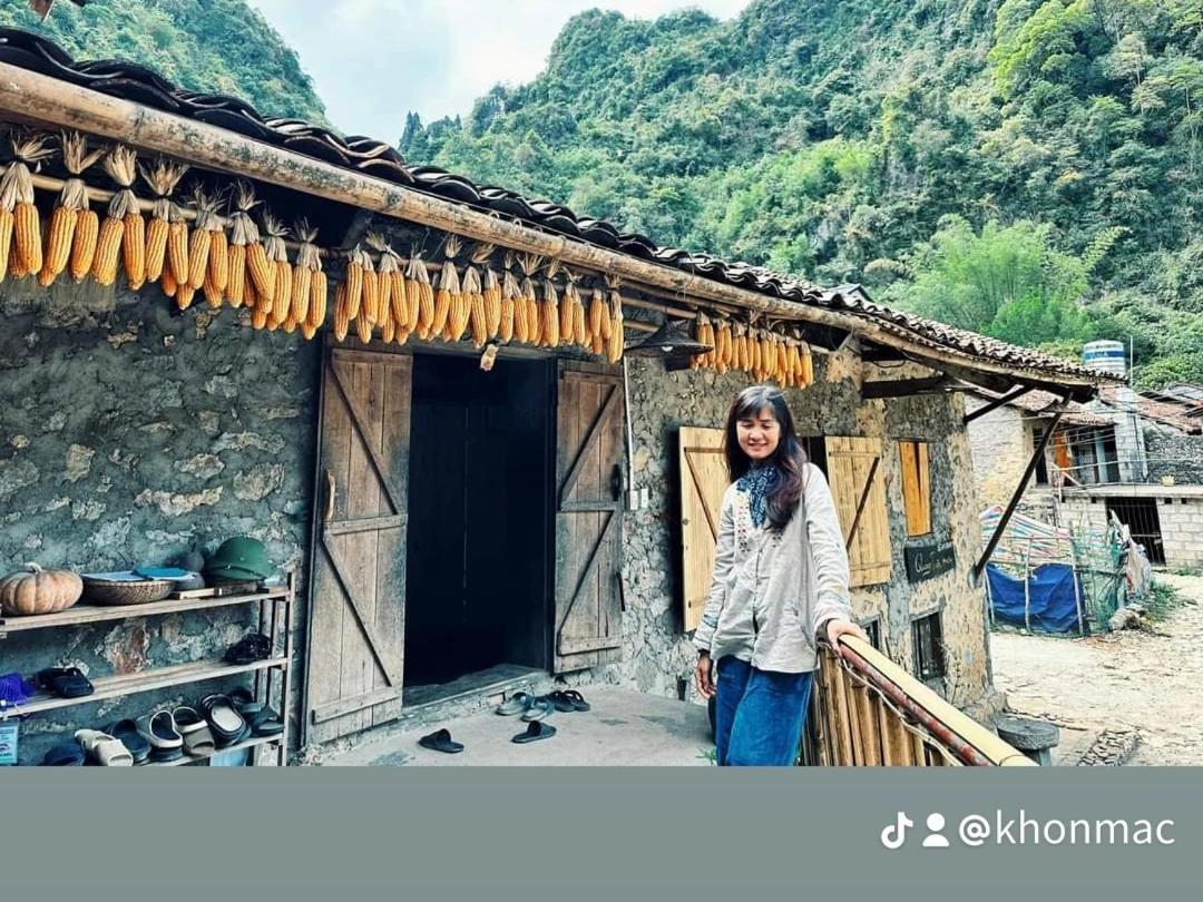 Quang Thuan Ban Gioc Homestay カオバン エクステリア 写真