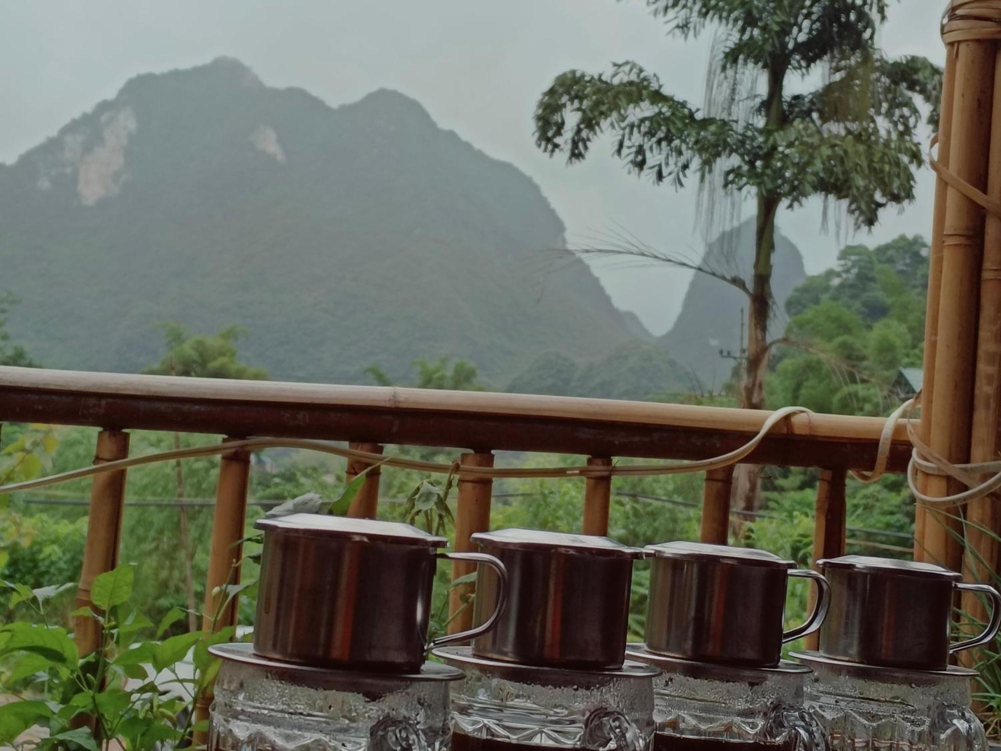 Quang Thuan Ban Gioc Homestay カオバン エクステリア 写真