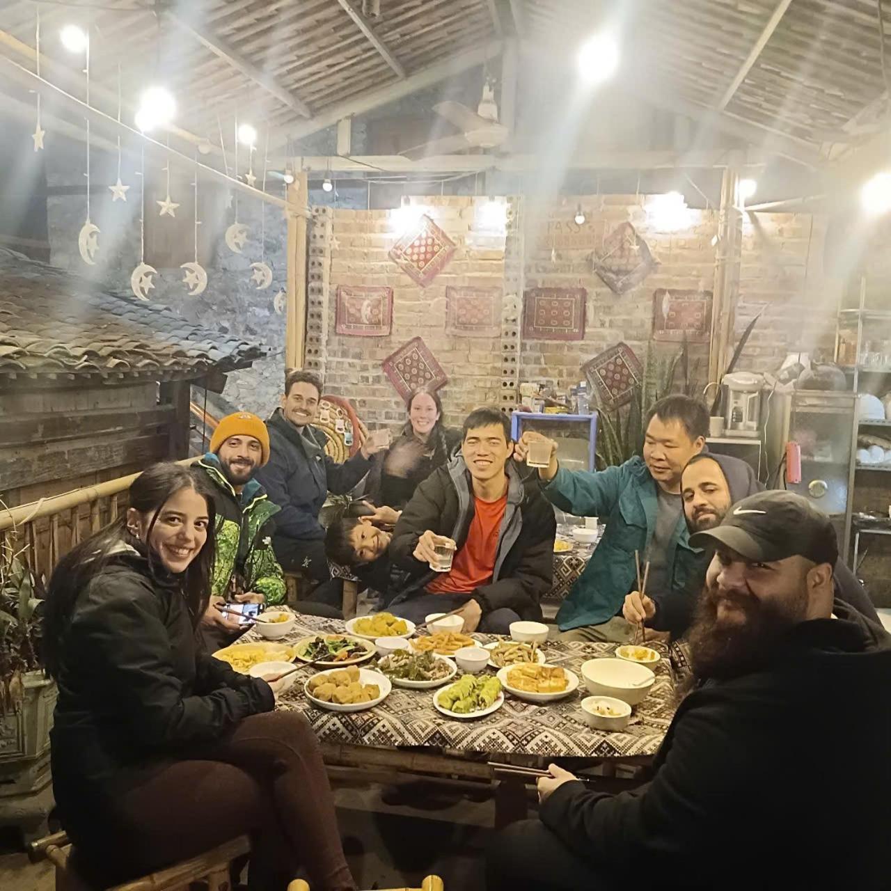 Quang Thuan Ban Gioc Homestay カオバン エクステリア 写真