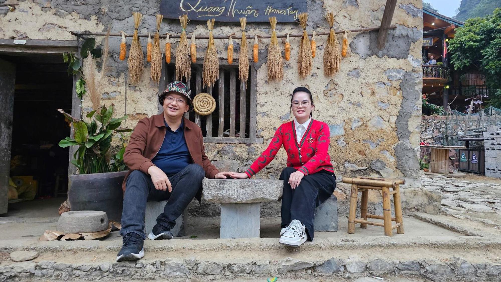 Quang Thuan Ban Gioc Homestay カオバン エクステリア 写真